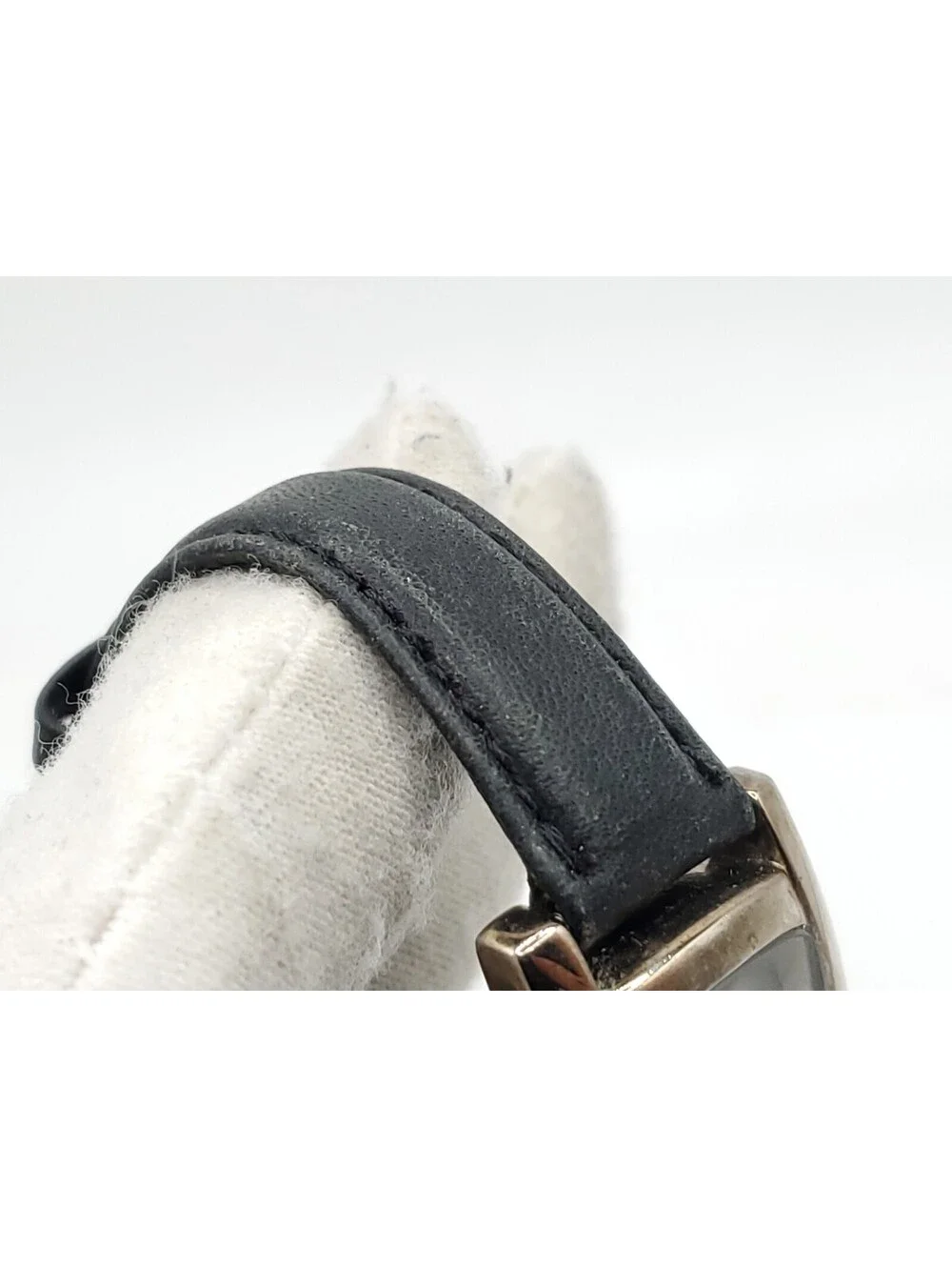 Nine West Quartz 27mm Womens Watch New Battery Silver Tone Rectangle